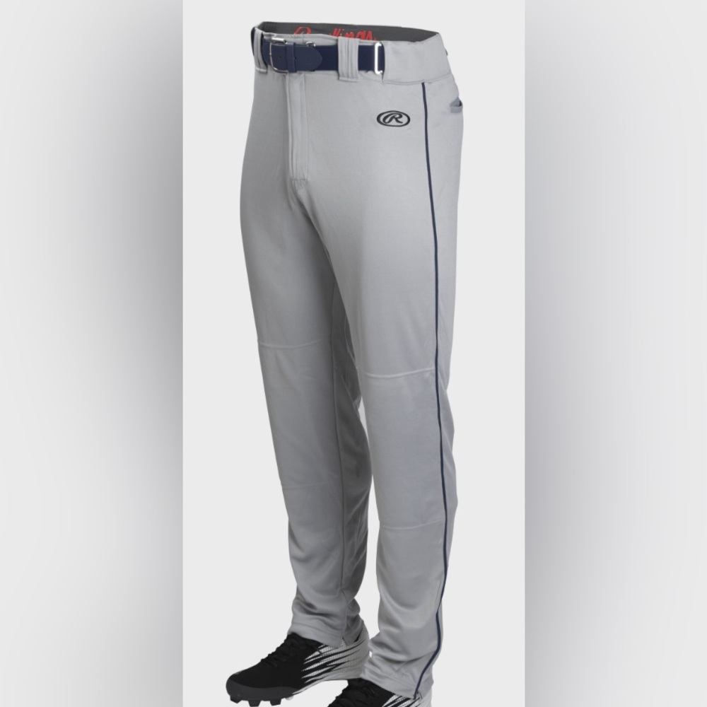 Rawling Mens X-Large Semi-Relaxed Fit Baseball Pants NWT